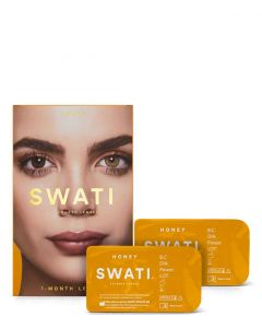 SWATI Cosmetics Coloured Lenses Honey, 1 md.